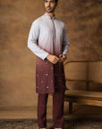 Grey Ombre Kurta Set