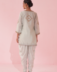 Geeta Ice Blue Kurta Set