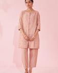 Gulbadam Blush Pink Co-Ord Set