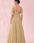 Gulkand Green Lehenga Set