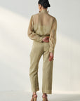 Padma Green Shirt Pant Set