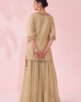 Gehna Green Sharara Set