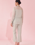 Gulmina Ice Blue Shirt Pant Set