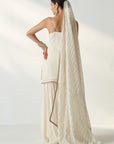 Pakhi Ivory Kurta Sharara Set