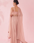 Gul Blush Pink Sharara Set