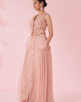 Gamya Blush Pink Lehenga Set