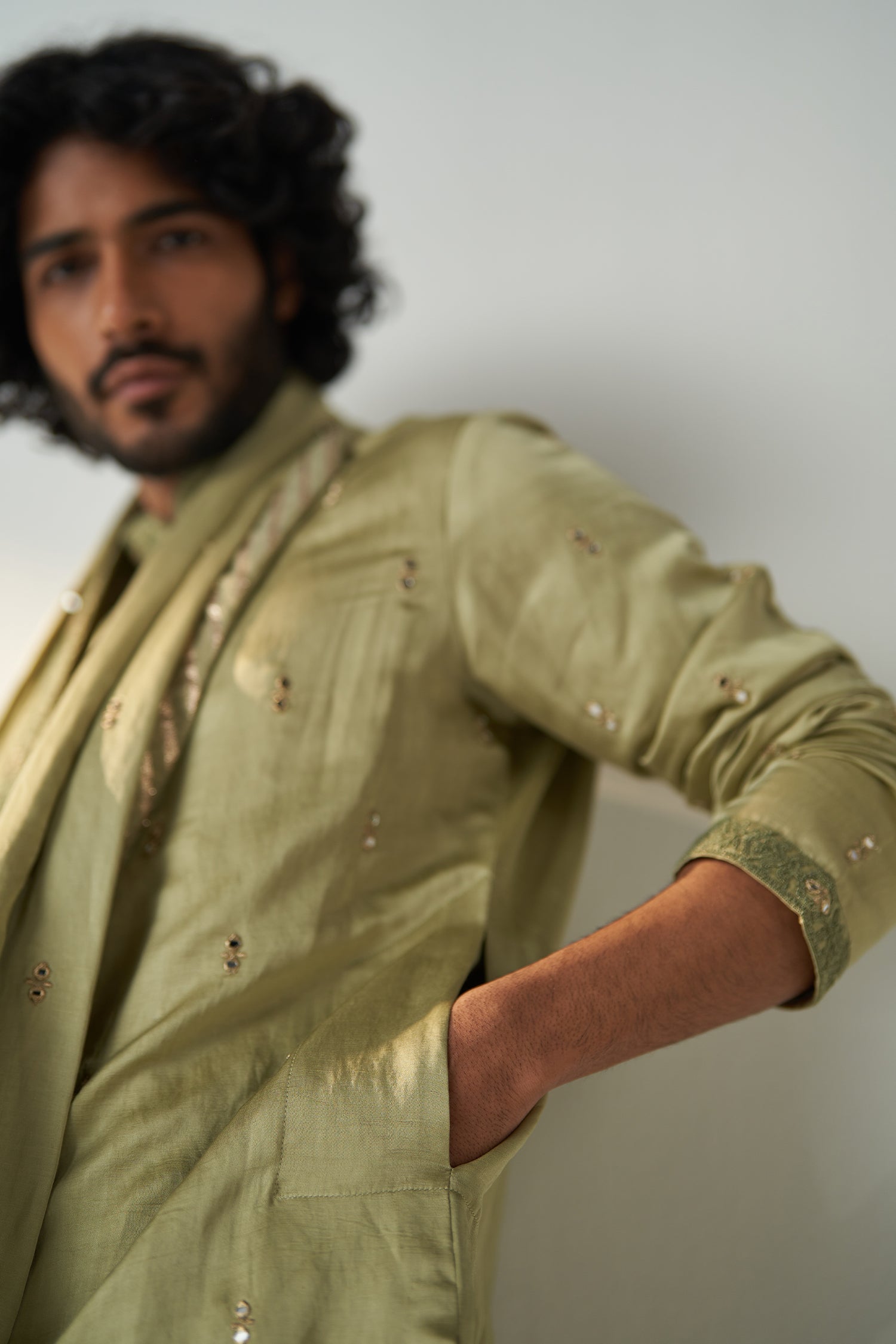 Nayaan Kurta Pant Stole Set