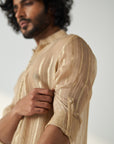 Omkar Gold Beige Co-ord Set