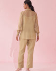 Gulmina Green Shirt Pant Set