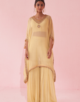 Gulzaar Yellow Kaftan Set