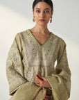Roop Green Kurta Pant Set