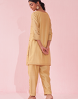 Gulbadam Yellow Co-Ord Set