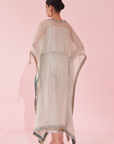 Gulzaar Ice Blue Kaftan Set