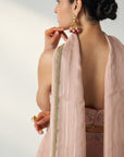 Osha Blush Pink Sharara Set