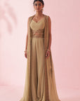 Ghuneha Green Sharara Set