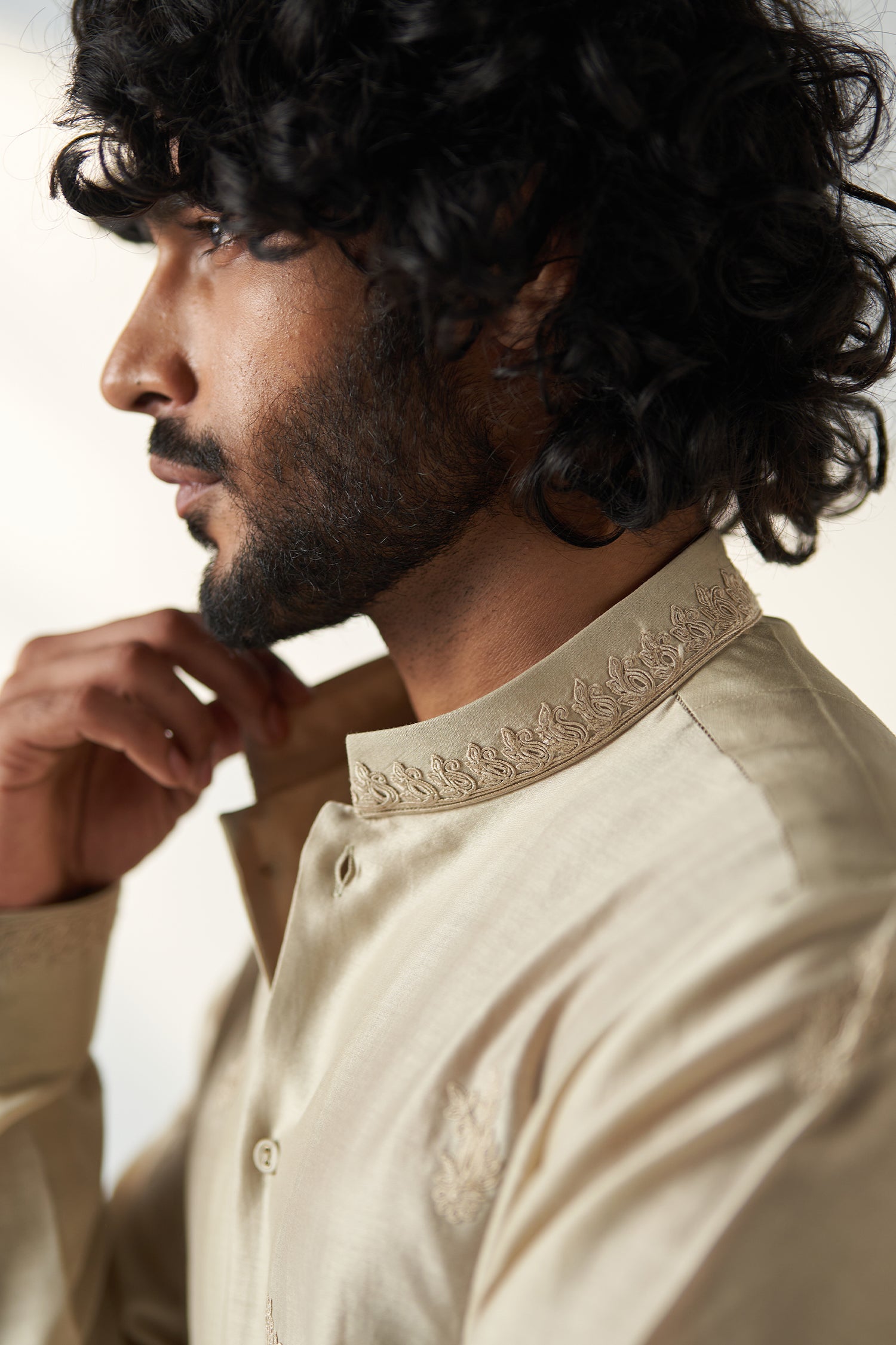 Aryan Kurta Pant Stole Set