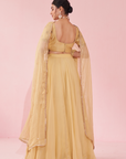 Gulkand Yellow Lehenga Set
