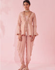 Gulnaz Blush Pink Kurta Set