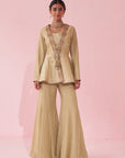 Gungun Green Sharara Set