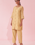 Gulbadam Yellow Co-Ord Set