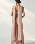 Osha Blush Pink Sharara Set