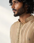 Omkar Gold Beige Co-ord Set