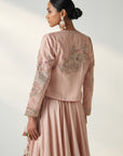 Radha Blush Pink Jacket Lehenga Set