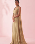 Ghuneha Green Sharara Set