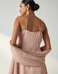 Pakhi Blush Pink Kurta Sharara Set
