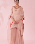 Gulzaar Pink Kaftan Set