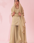 Gehna Green Sharara Set