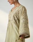 Roop Green Kurta Pant Set