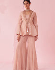 Gungun Blush Pink Sharara Set