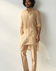 Omkar Gold Beige Co-ord Set