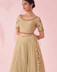 Gulkand Green Lehenga Set