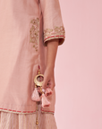Gehna Blush Pink Sharara Set