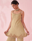 Genda Green Sharara Set