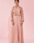 Gaarvi Blush Pink Lehenga Set