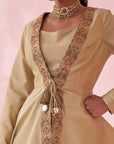 Gulnaz Green Kurta Set