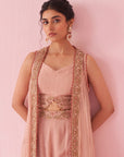 Gurnoor Ice Blue Sharara Set