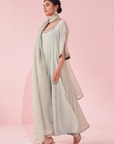 Gauri Ice Blue Anarkali Set