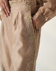 Padma Fawn Shirt Pant Set