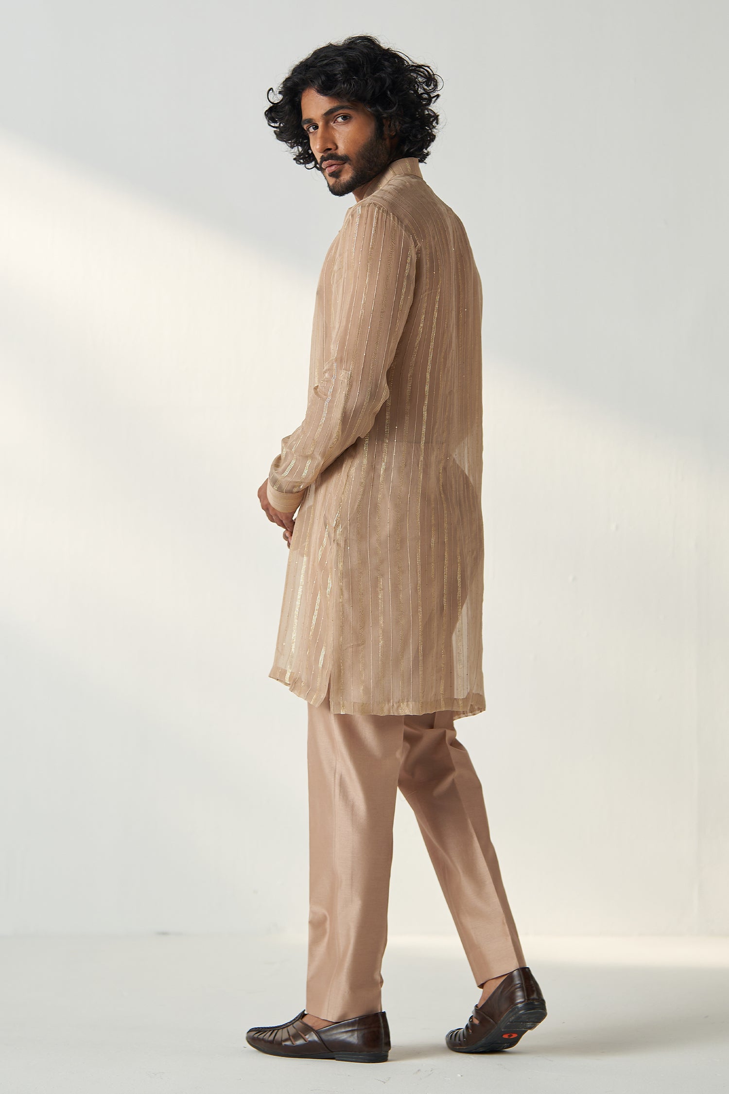 Omkar Fawn Co-ord Set