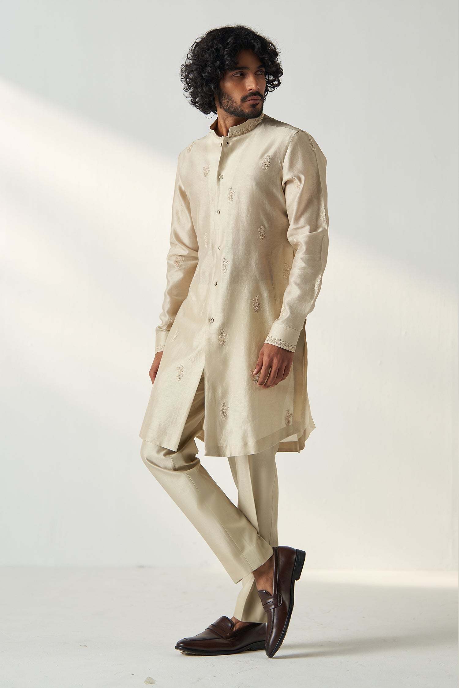Aryan Kurta Pant Stole Set