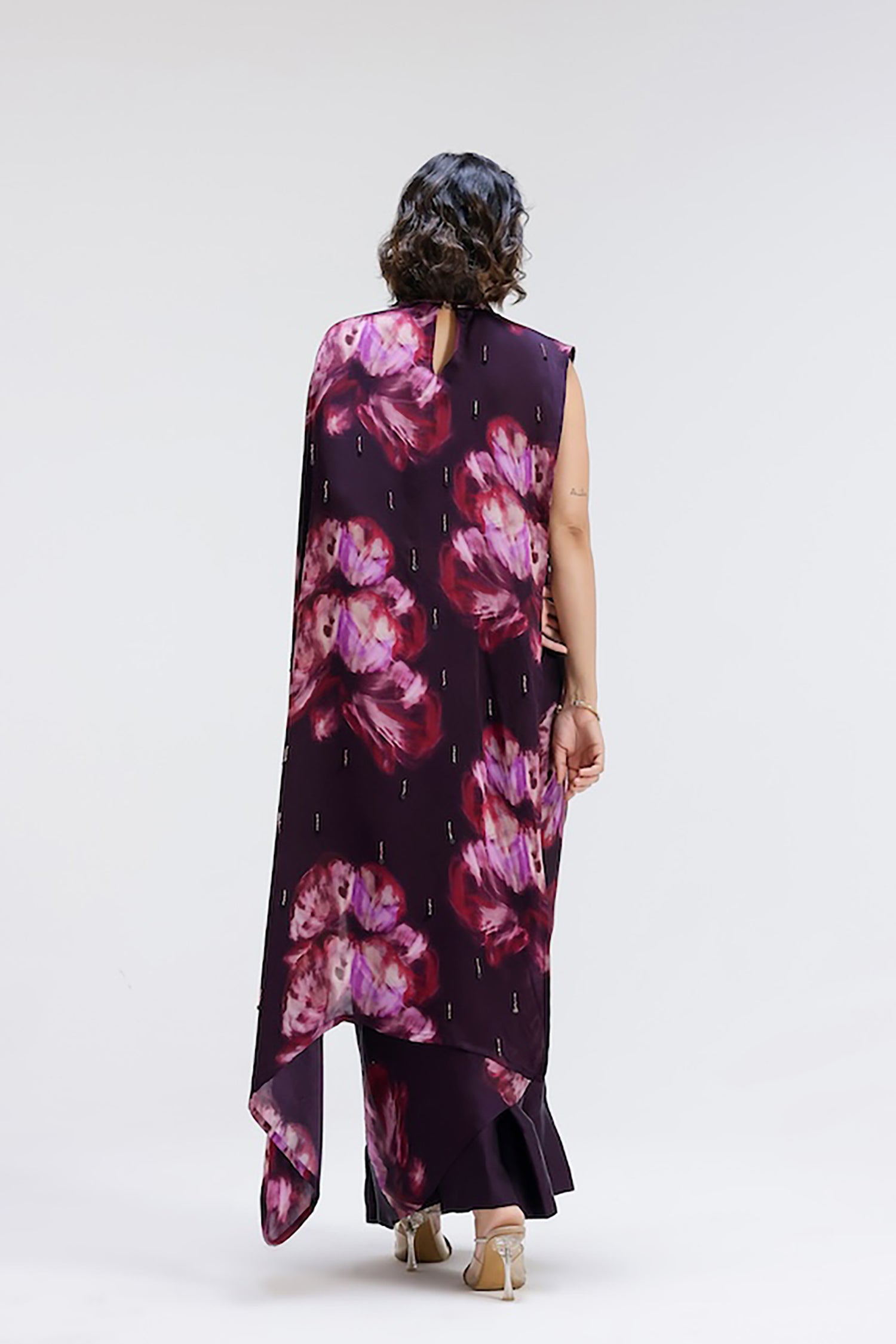 Lyla Collar Pallu Sari