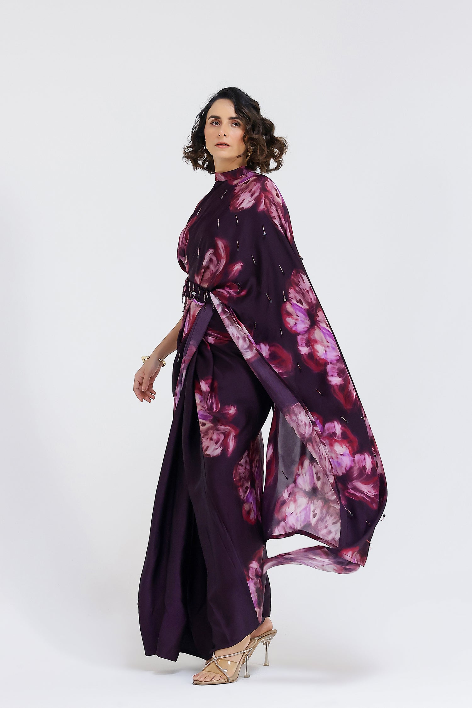 Lyla Collar Pallu Sari