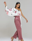Agnes One Shoulder Top With Pants