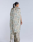 Jasmine Collar Pallu Sari