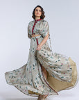 Jasmine Kalidar Skirt With Draped Jacket And Blouse