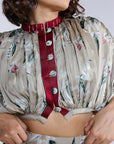 Jasmine Kalidar Skirt With Draped Jacket And Blouse